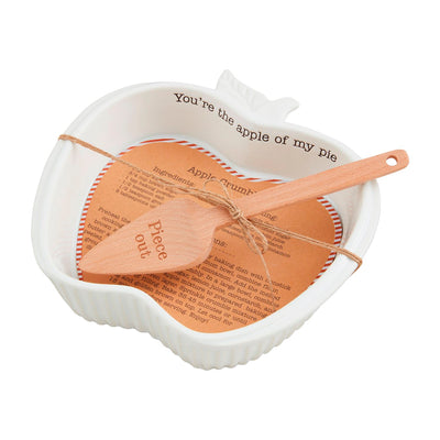Apple Crumble Pie Recipe Baking Set