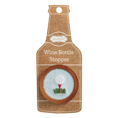 Golf Emb Bottle Stopper