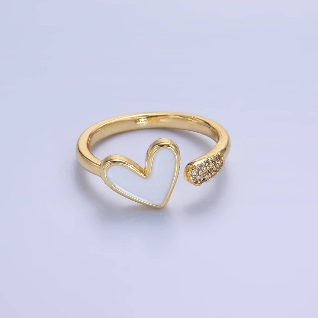 Open Heart Wrap Ring