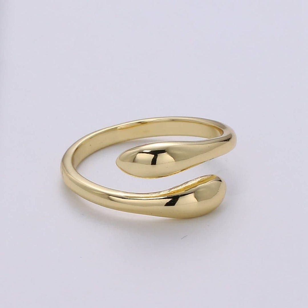 Simple Gold Wrap Adjustable Ring Simple Gold Wrap Adjustable Ring Ring