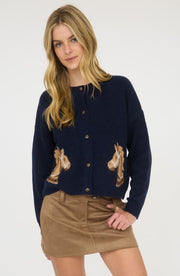 Heritage Horse Cardigan
