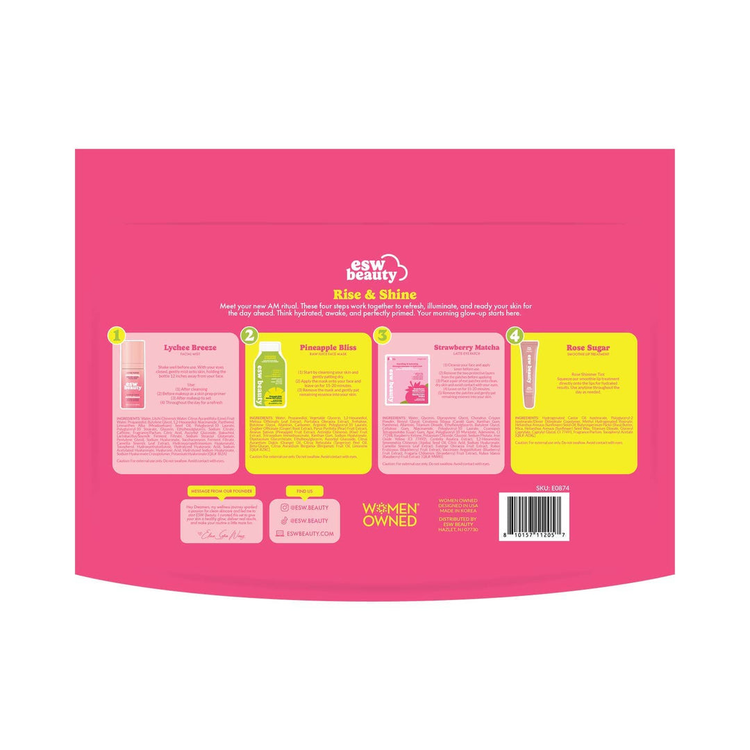 Rise &amp; Shine AM Multi-step Skin Kit