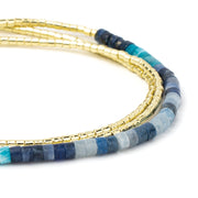 Scout Curated Wears Ombre Stone Wrap - Midnight/Gold