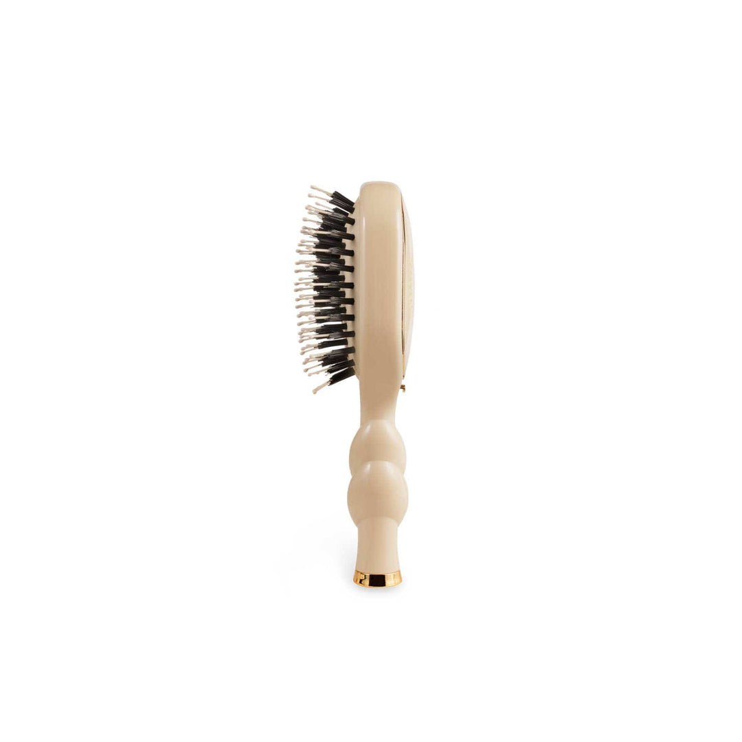 Teleties Mini Boar Bristle HairBrush | Tan