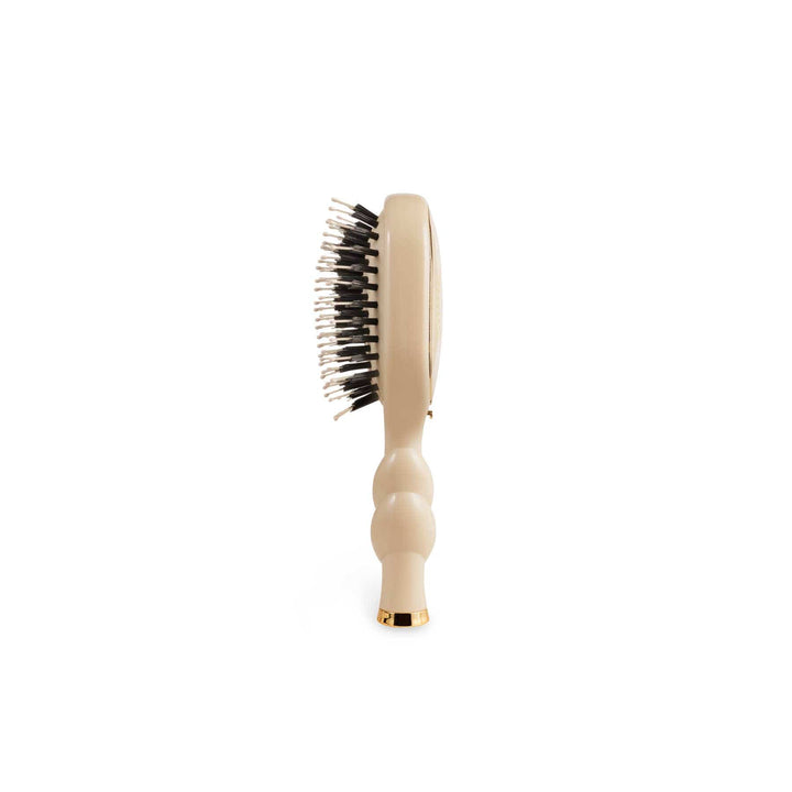 Teleties Mini Boar Bristle HairBrush | Tan