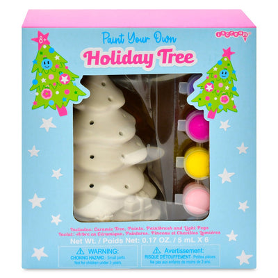 Iscream Paint Your Own Holiday Tree Gift Set