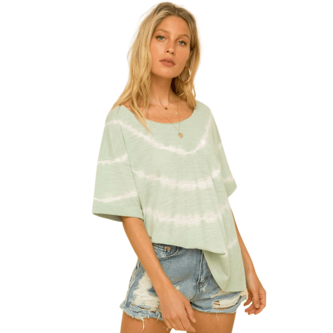 Sage Me Tie Dye Top Sage Me Tie Dye Top Apparel