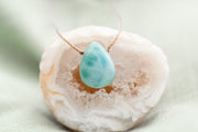 Soulku Beautiful Mom Larimar Necklace