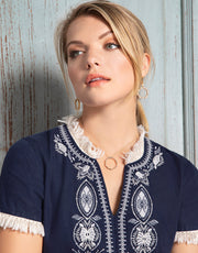 Spartina 449 Fairy Lights Necklace Opal