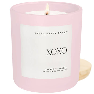 XOXO Matte Pink Candle