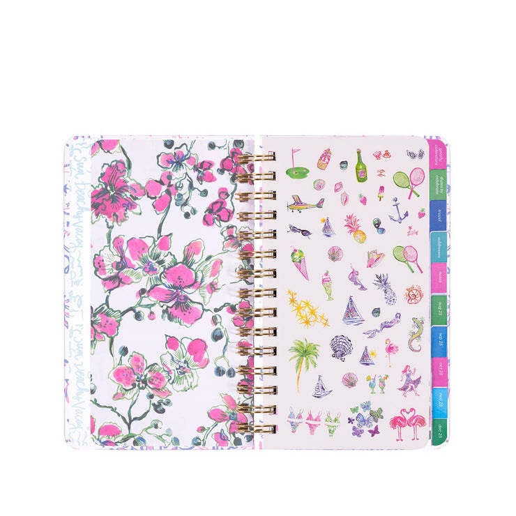 Lilly Pulitzer Medium Agenda in Tis the Sea Sun