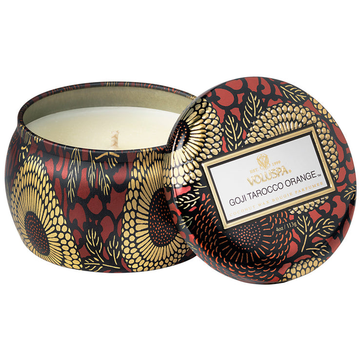 Voluspa Goji Tarocco Orange Mini Tin Candle