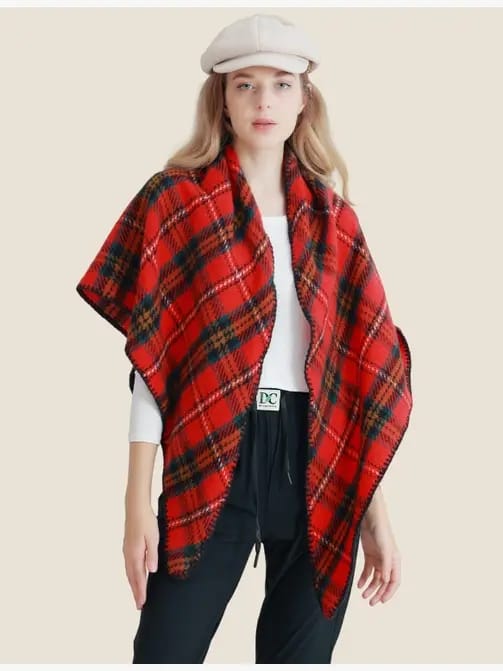 Watch Hill Plaid Scarf Wrap