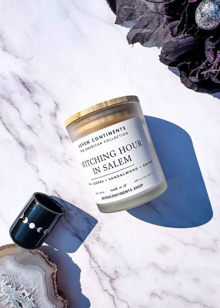 Seven Continents Witching Hour in Salem Candle Seven Continents Witching Hour in Salem Candle Candle