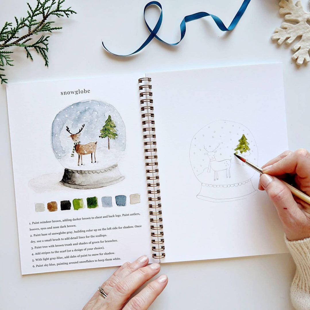 Emily Lex Studio Winter Watercolor Workbook Emily Lex Studio Winter Watercolor Workbook Books