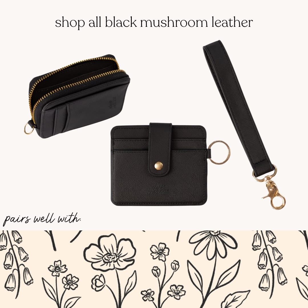 Elyse Breanne Wristlet Keychain - Black