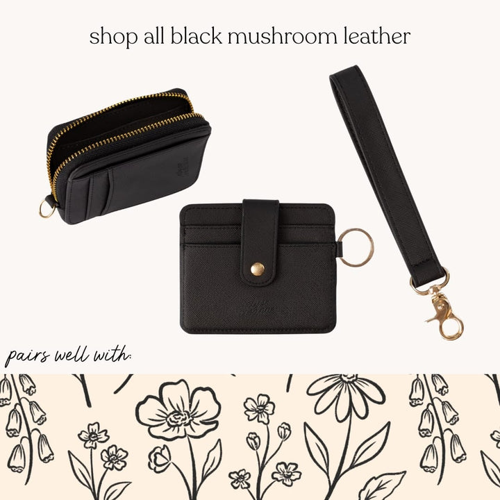 Elyse Breanne Wristlet Keychain - Black