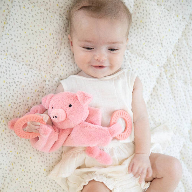 Teether Buddy - Penny the Pig