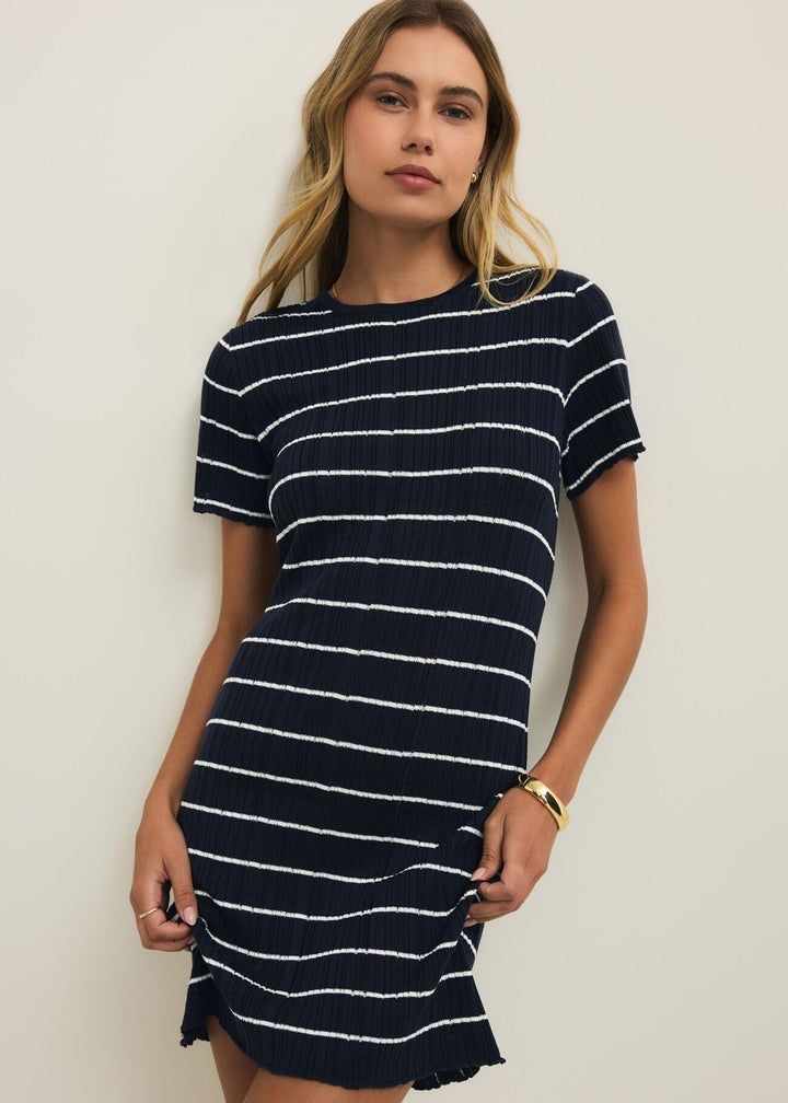 Z Supply Franka Mini Dress in Eclipse