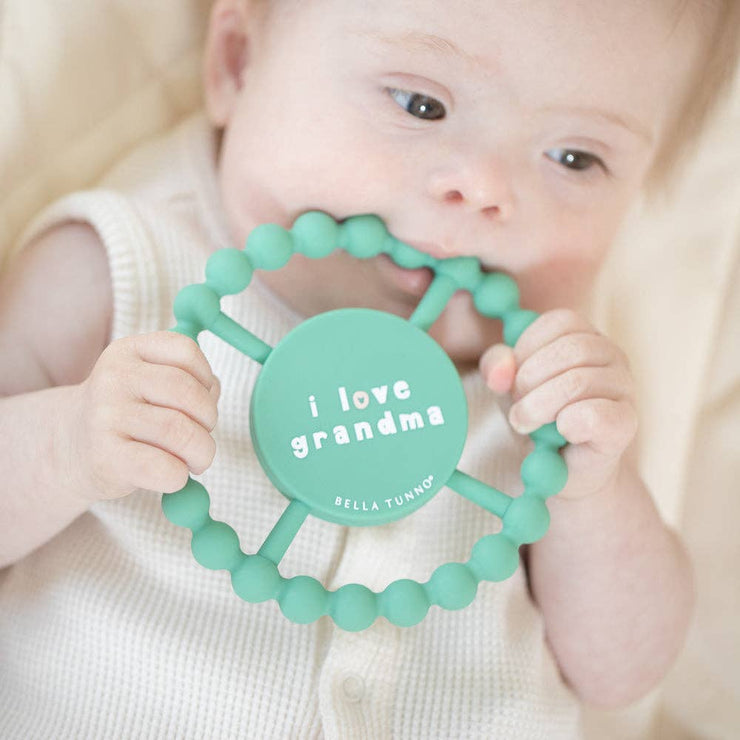 Happy Teether - I Love Grandma