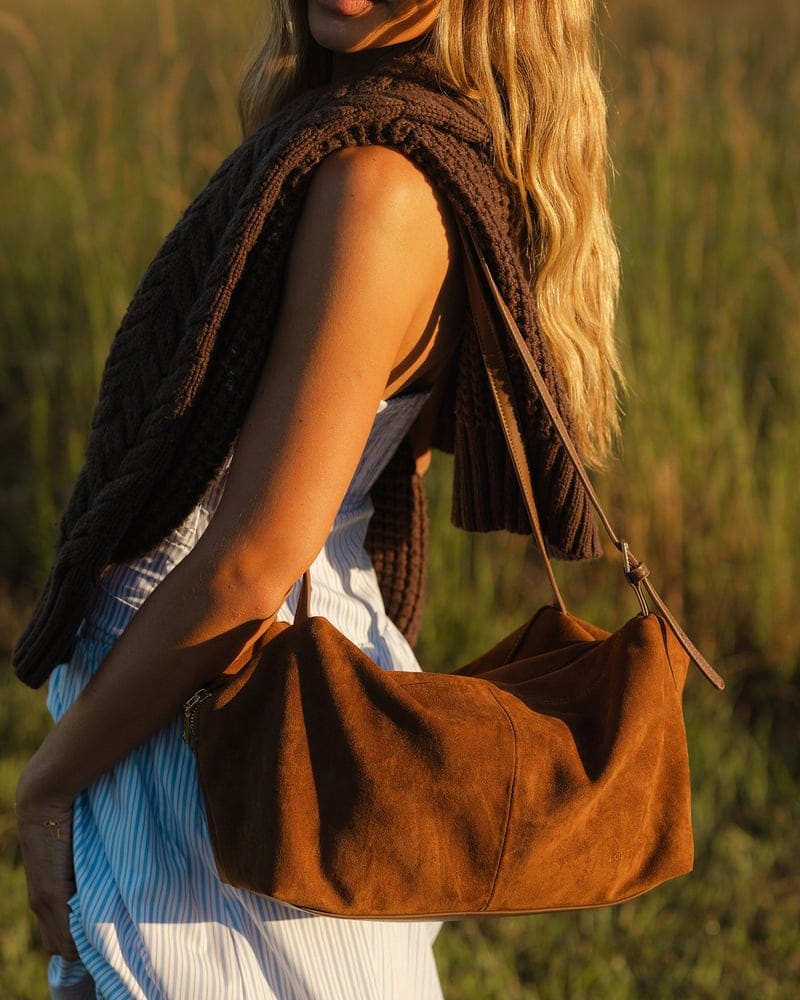 Louenhide Marissa Sueded Shoulder Bag