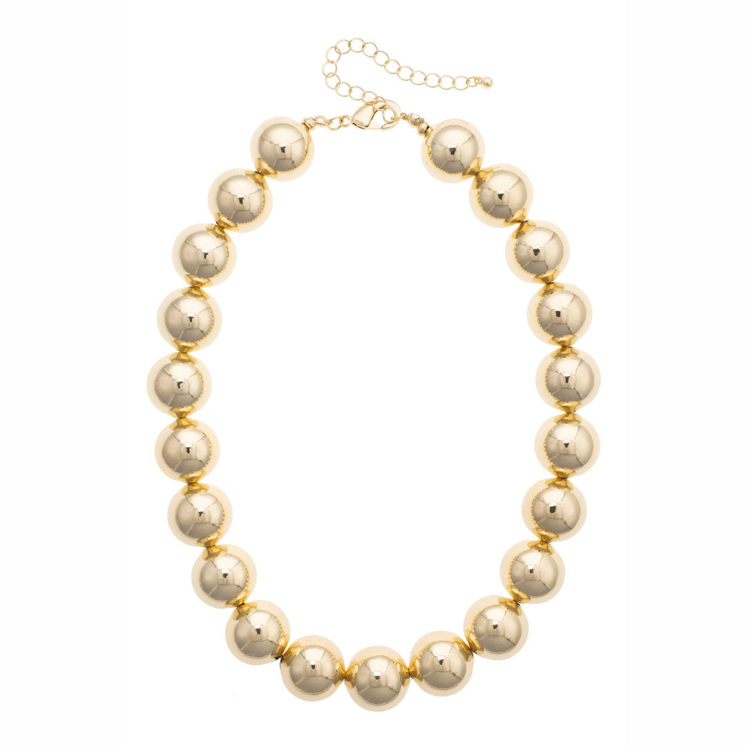 Marjorie Gold Beaded Necklace Marjorie Gold Beaded Necklace Necklace