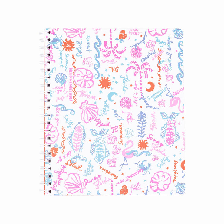 Lilly Pulitzer Summer Serenade Large Notebook