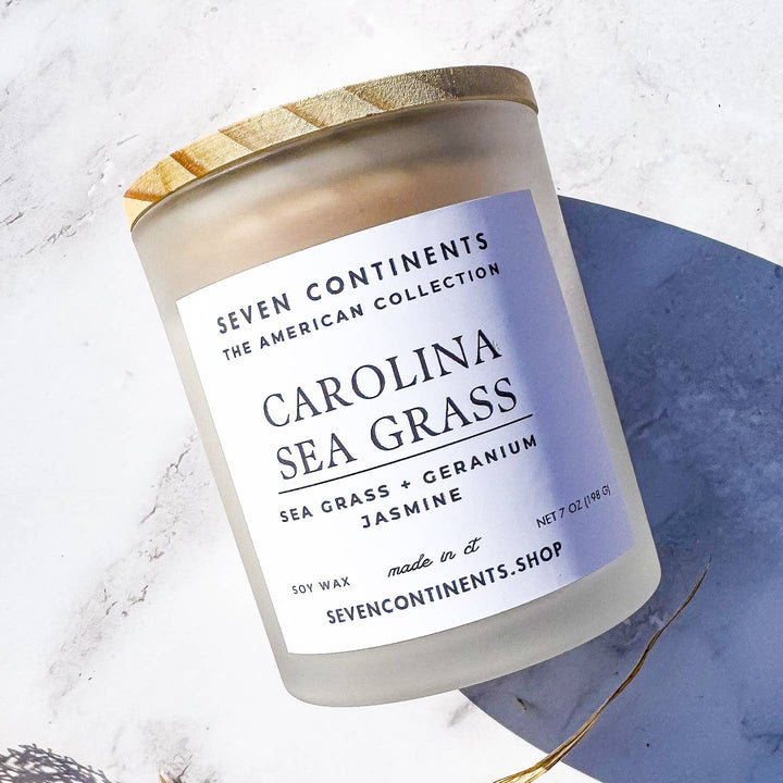 Seven Continents Carolina Sea Grass Candle
