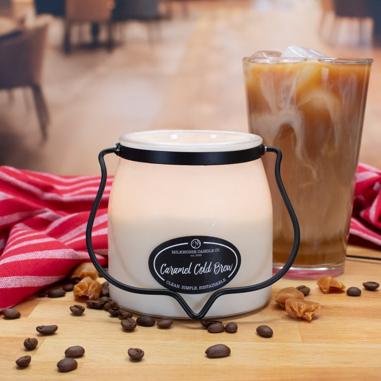 Milkhouse Butter Jar Candle - Caramel Cold Brew