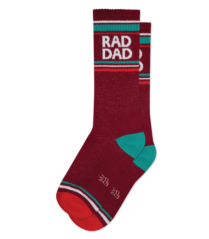 Rad Dad Premium Cotton Gym Socks