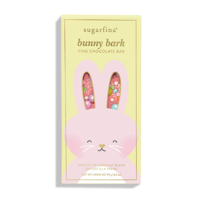 Sugarfina Bunny Bark Pink Chocolate Bar