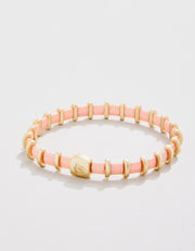 Spartina 449 Lila Stretch Bracelet Pastel Pink