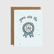 Best Dad Ever Sticker Cad