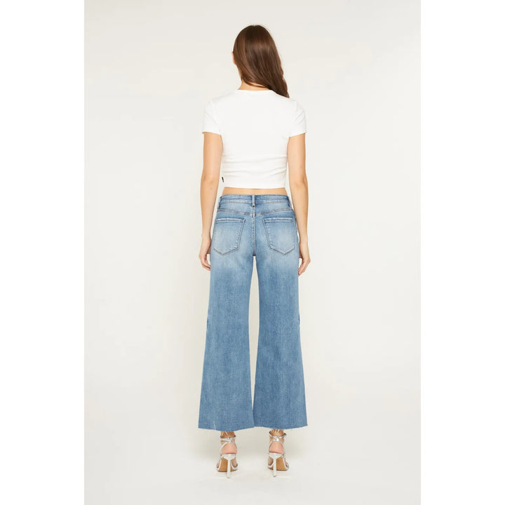 Mica Denim Mid-Rise Tummy Control Wide-Leg Jeans Mica Denim Mid-Rise Tummy Control Wide-Leg Jeans Bottoms