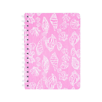 Lilly Pulitzer Rousseau Pink Cute as Shell Mini Notebook