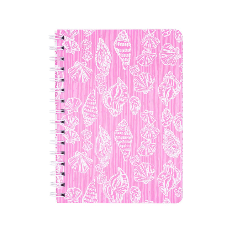 Lilly Pulitzer Rousseau Pink Cute as Shell Mini Notebook