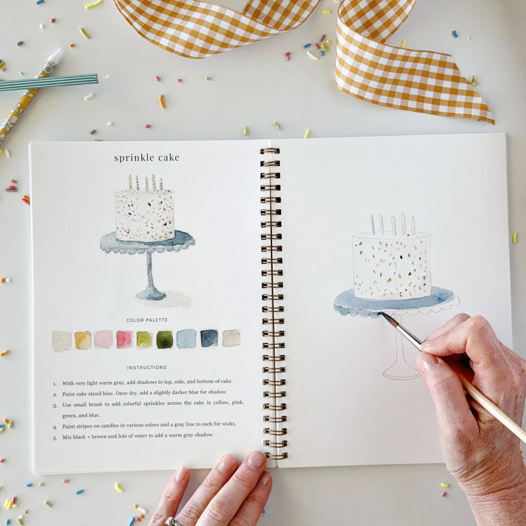 Emily Lex Studio Watercolor Celebrate Workbook Emily Lex Studio Watercolor Celebrate Workbook Books
