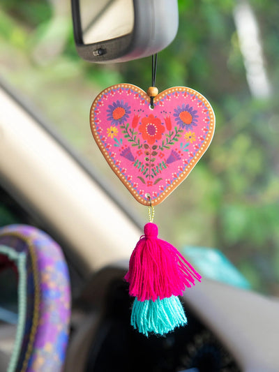 Pink Heart Air Freshener