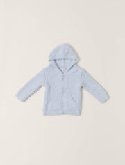 Barefoot Dreams Cozychic Infant Hoodie - Blue