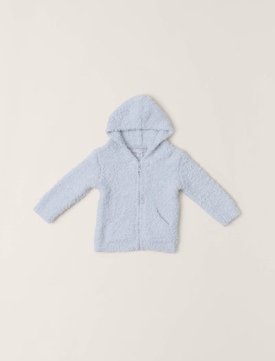 Barefoot Dreams Cozychic Infant Hoodie - Blue