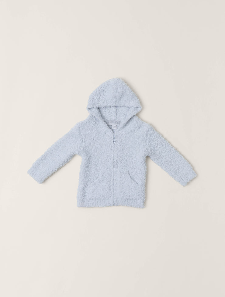 Barefoot Dreams Cozychic Infant Hoodie - Blue