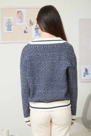 Coastal Grid Pullover