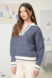 Coastal Grid Pullover