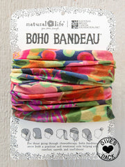 Natural Life Pink Painted Garden Boho Bandeau