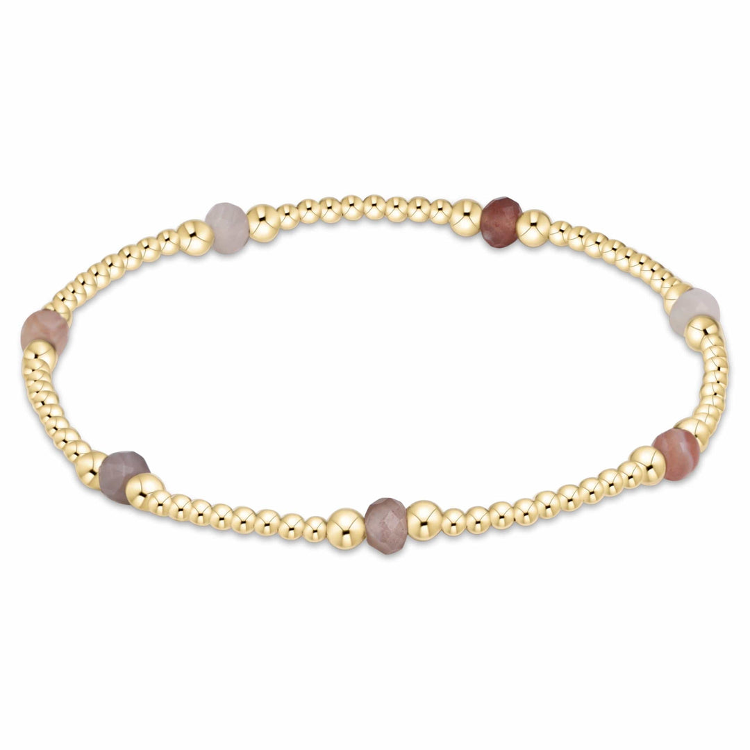 Enewton Purpose Gemstone 4mm Gold Filled Bracelet Enewton Purpose Gemstone 4mm Gold Filled Bracelet Bracelet