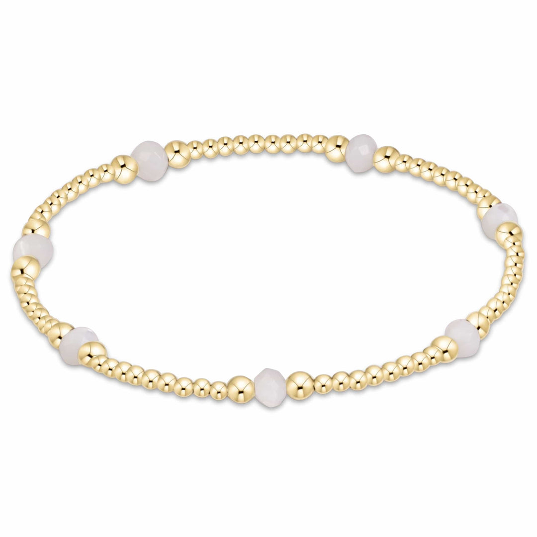 Enewton Purpose Gemstone 4mm Gold Filled Bracelet Enewton Purpose Gemstone 4mm Gold Filled Bracelet Bracelet