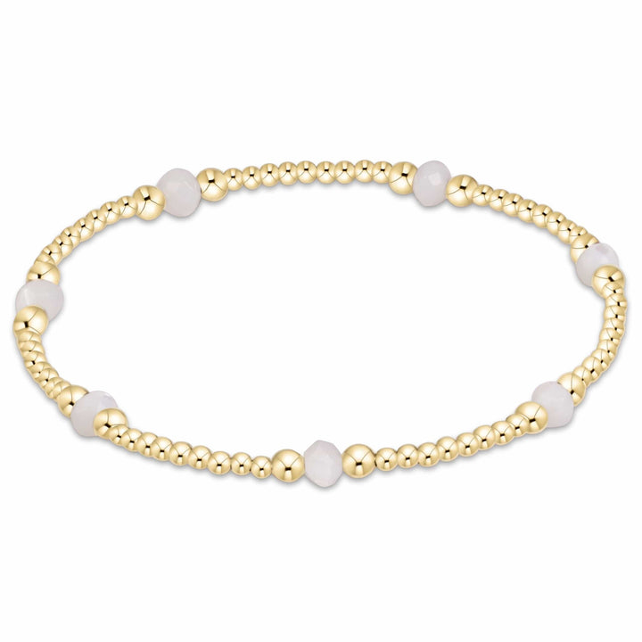 Enewton Purpose Gemstone 4mm Gold Filled Bracelet Enewton Purpose Gemstone 4mm Gold Filled Bracelet Bracelet