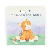 Jellycat Ginger the Courageous Kitten Book