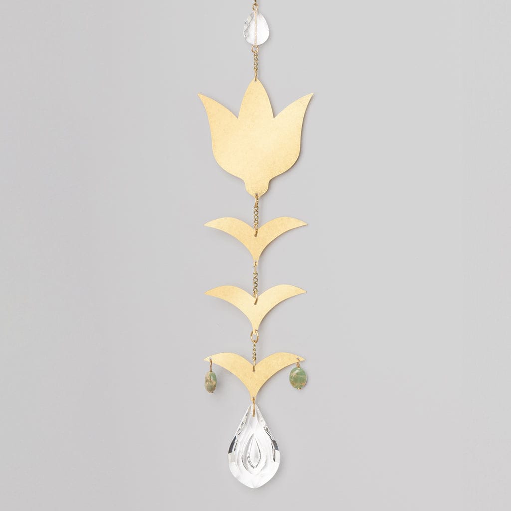 Suncatcher -Blooming Flower &amp; Aqua Terra