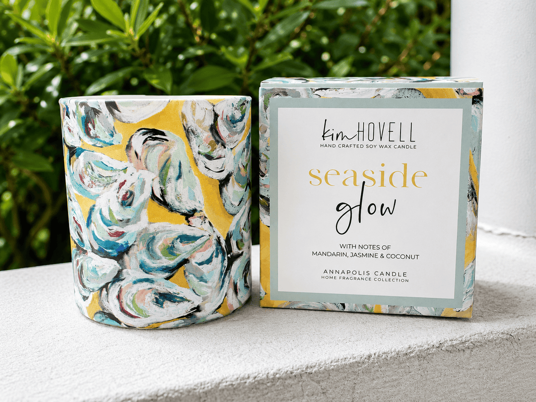 Seaside Glow Boxed Candle – Kim Hovell x Annapolis Candle